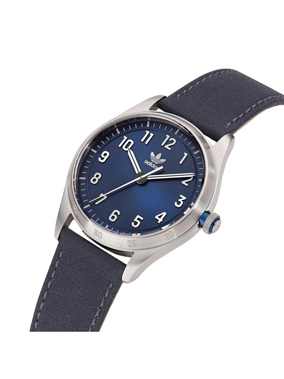 adidas Originals Uhr Code Four Watch AOSY23038 Silberfarben
