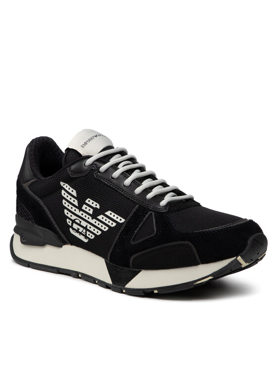 Emporio Armani Emporio Armani Sneakersy X4X289 XM499 Q428 Czarny