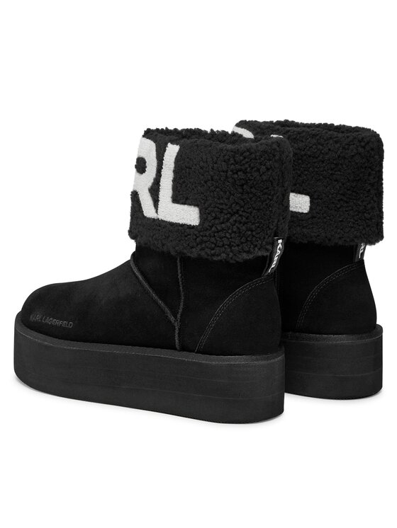 KARL LAGERFELD KARL LAGERFELD Botine KL48552 Negru