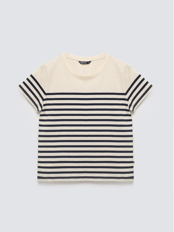 BIG STAR BIG STAR T-Shirt NORISA Granatowy Basic Fit