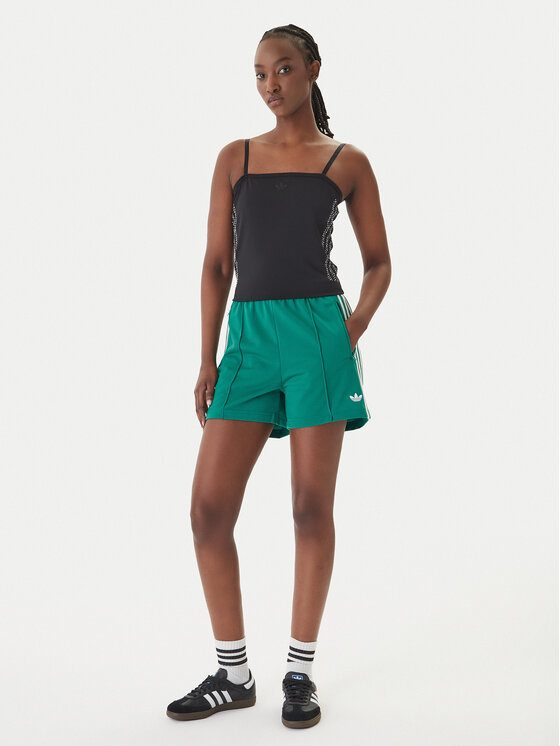 adidas adidas Szorty sportowe Firebird Classic KD3668 Zielony Regular Fit