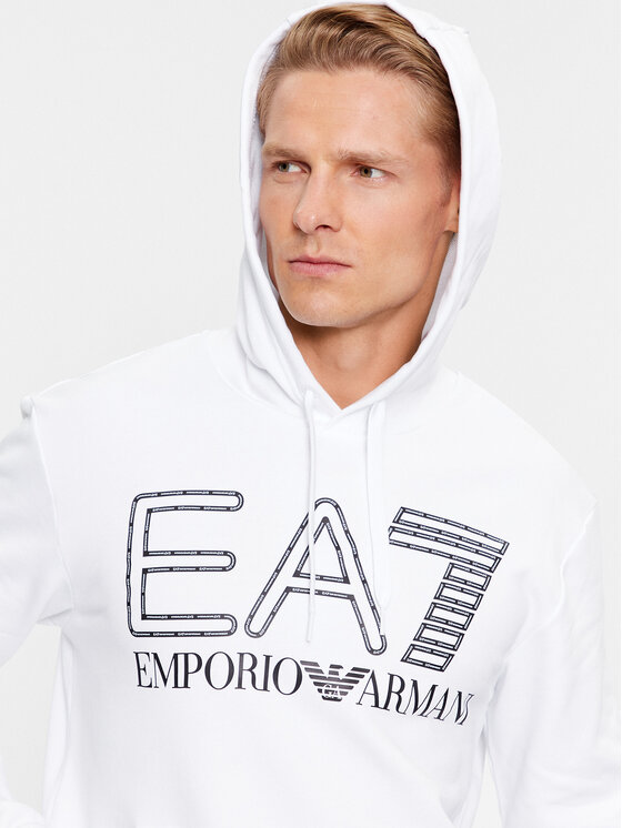 White ea7 jumper top