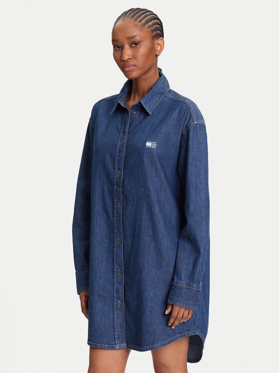Tommy Jeans Tommy Jeans Farmer ruha DW0DW21420 Sötétkék Relaxed Fit