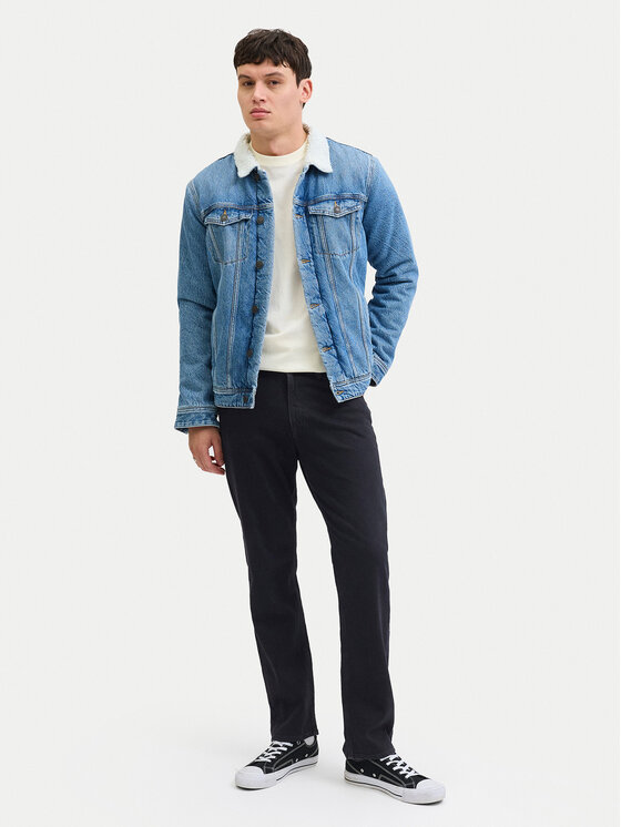 Jack & Jones Jack & Jones Jeans hlače Chris Classic 12287740 Črna Relaxed Fit