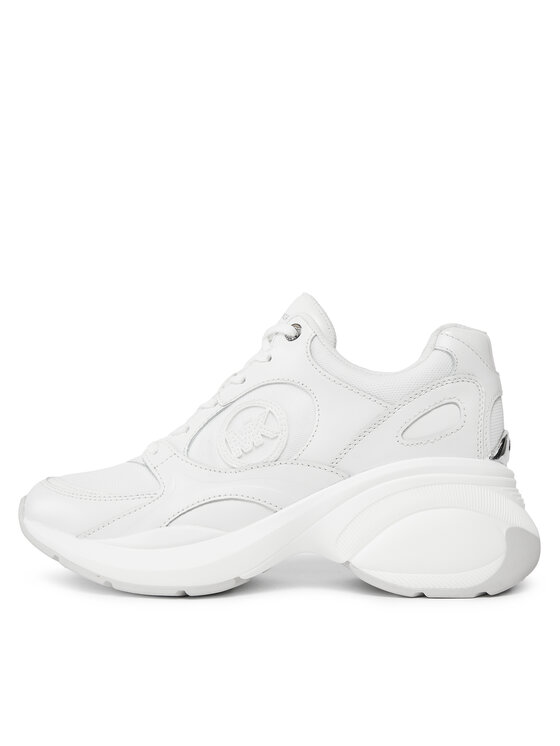 MICHAEL Michael Kors MICHAEL Michael Kors Sneakers Zuma Trainer 43H3ZUFS2L Alb