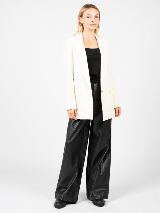 Silvian Heach Silvian Heach Marynarka PGA22189GC | Kaluk Biały Regular Fit