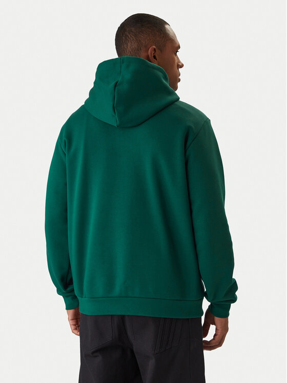 adidas adidas Pulóver Monogram Infill KD0403 Zöld Regular Fit