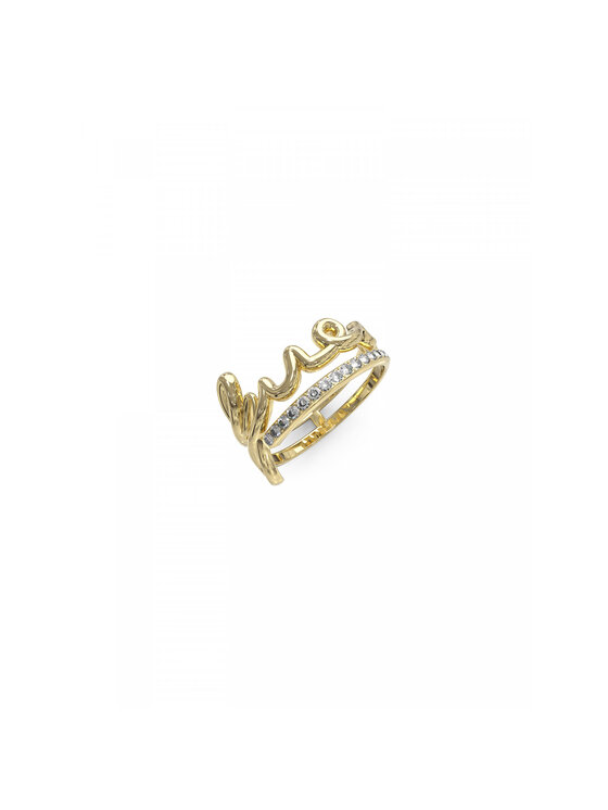 Guess Guess Prsteň JUBR03315JWYG52 Zlatá