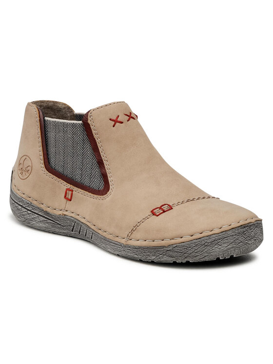 Rieker Rieker Klassische Stiefeletten 52598-60 Beige