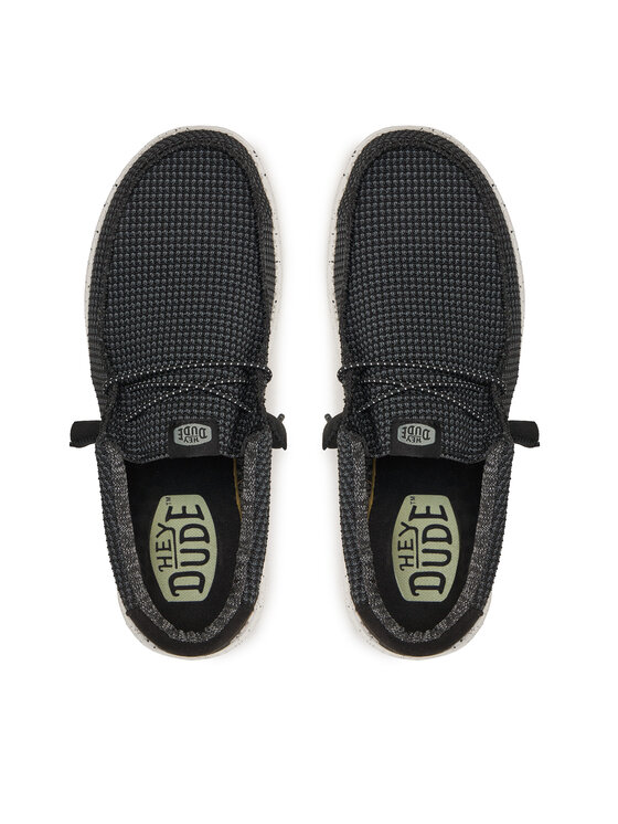 Hey Dude Hey Dude Мокасини Wally Sport Mesh 40403-066 Черен