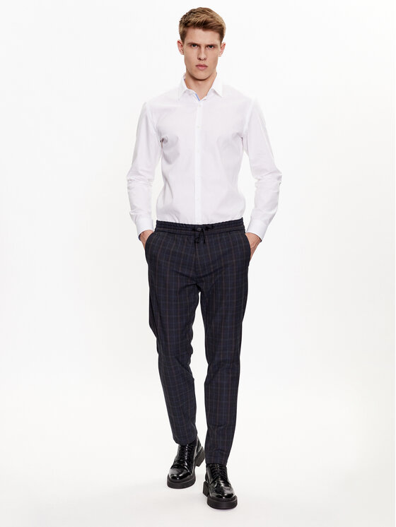 HUGO Hugo Košeľa 50484147 Biela Slim Fit