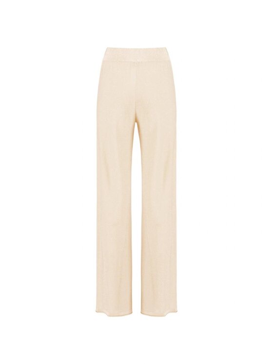 NENETTE NENETTE Chinosy yappy Złoty Regular Fit