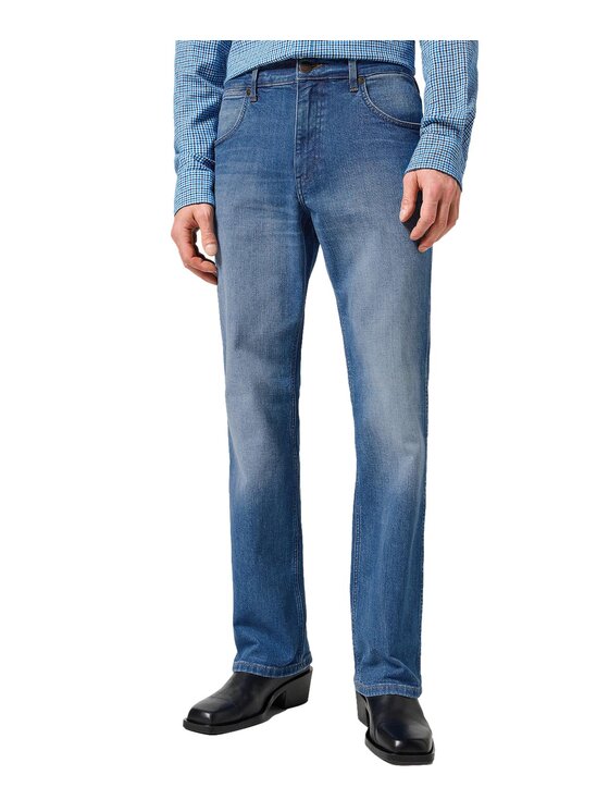 Wrangler Wrangler Jeansy 112356832 Niebieski Regular Fit