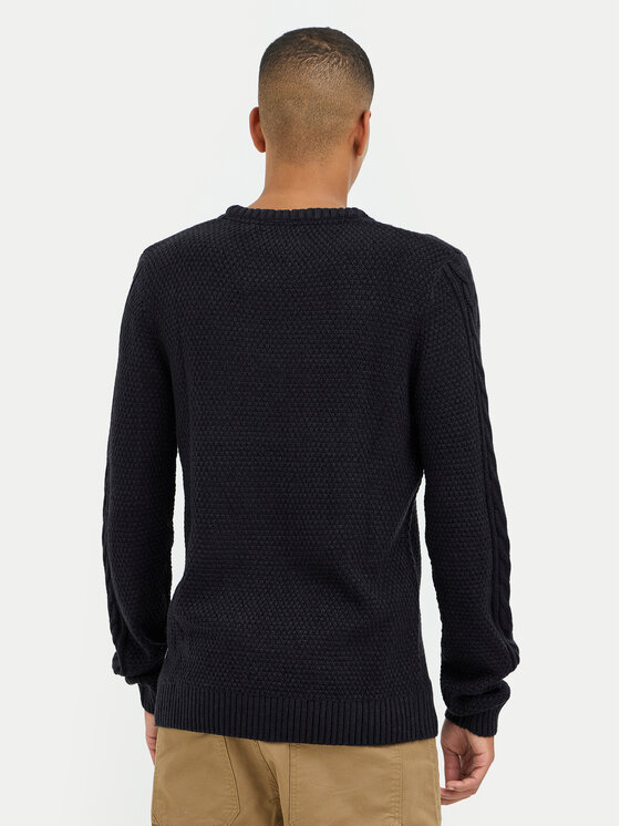 Blend Blend Sweter 20717439 Czarny Regular Fit
