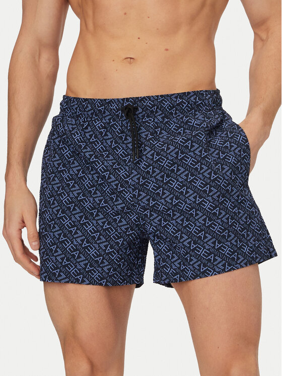EA7 Emporio Armani EA7 Emporio Armani Plavecké šortky 7M001677 AF21249 MB461 Tmavomodrá Regular Fit