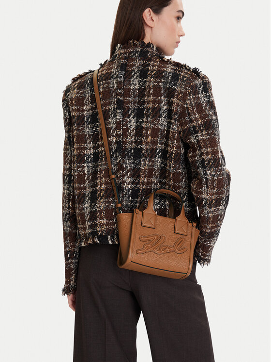KARL LAGERFELD KARL LAGERFELD Дамска чанта A3W30028 Кафяв