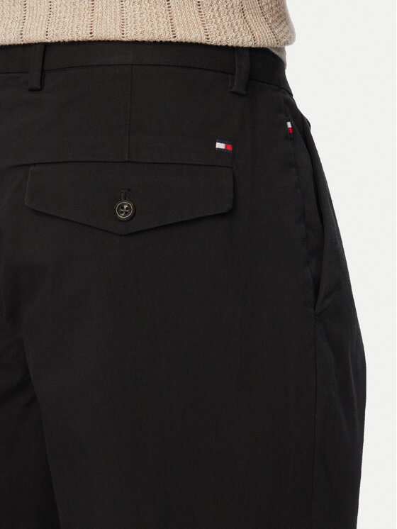 Tommy Hilfiger Tommy Hilfiger Pantaloni chino Harlem MW0MW43158 Nero Regular Fit