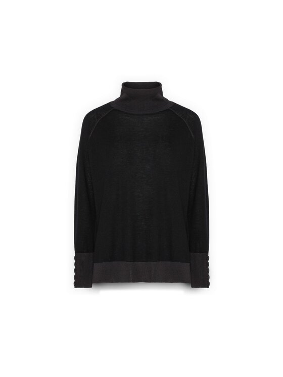 Elena Mirò Elena Mirò Maglione M476Z000609N033 Nero Regular Fit