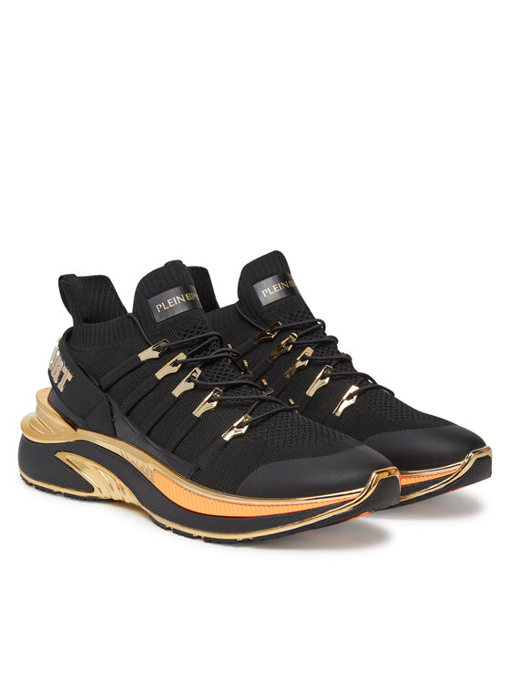 Plein Sport Plein Sport Sneakersy Runner Chrome Surfer PADS USC0579 STE003N Čierna