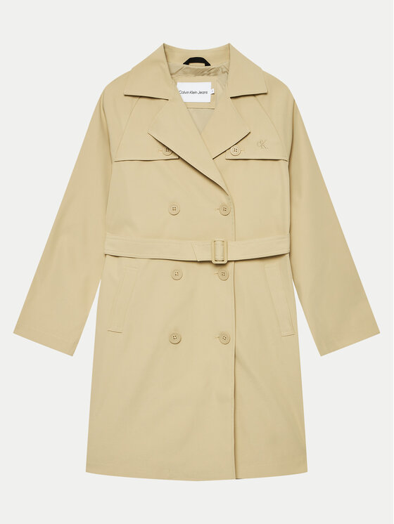 Calvin Klein Jeans Calvin Klein Jeans Trench IG0IG02597 Bej Regular Fit