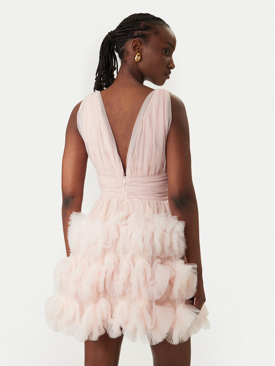 Rinascimento Rinascimento Coctailkleid CFC0127839003 Rosa Slim Fit