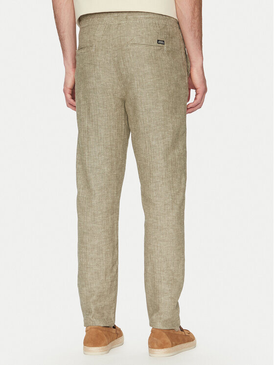 Blend Blend Pantaloni di tessuto 20718008 Verde Regular Fit