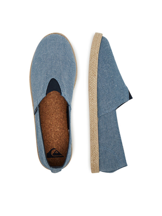 Quiksilver Quiksilver Espadryle WAVESTRIDE-01 Niebieski