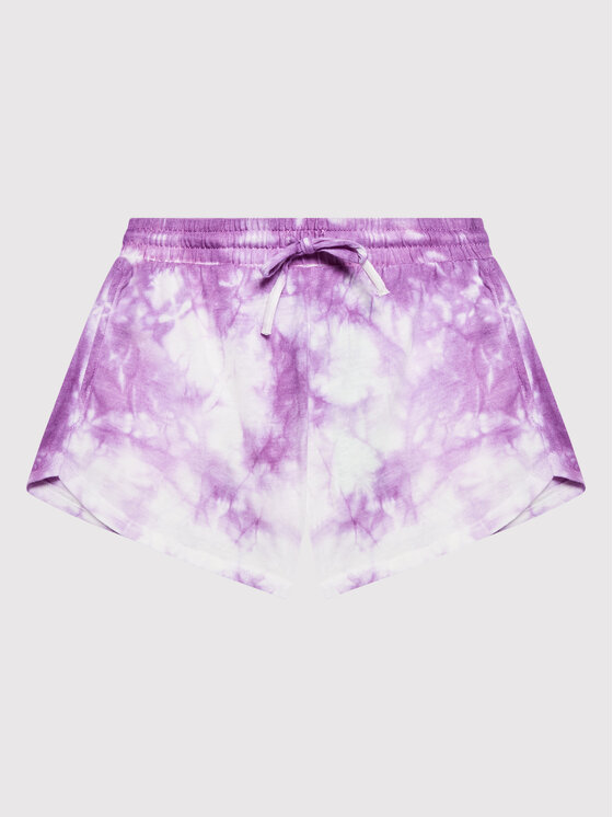 United Colors Of Benetton Pantaloni scurți sport 3085C900M Violet Regular Fit