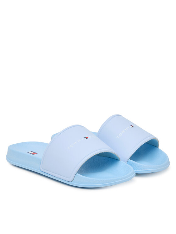 Tommy Hilfiger Tommy Hilfiger Şlapi T3X0-34403-1172 Albastru