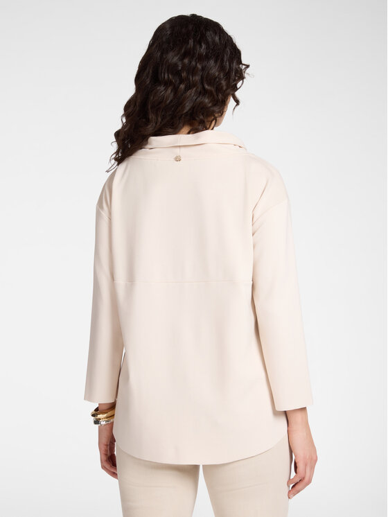 Elena Mirò Elena Mirò Blusa G074Z000593N002 Crema Regular Fit