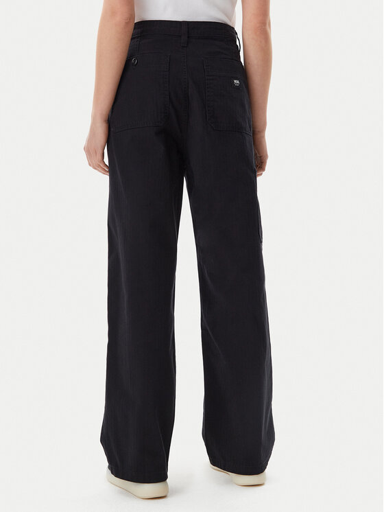 Vans Vans Spodnie materiałowe Union VN000HGJ Czarny Wide Leg