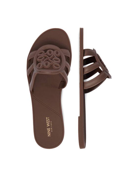 Nine West Nine West Παντόφλες CEO-CT1120 Καφέ