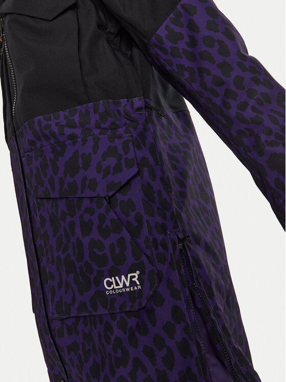 Colourwear Colourwear Lyžiarska bunda Gritty Parka W 7010316 Čierna Regular Fit