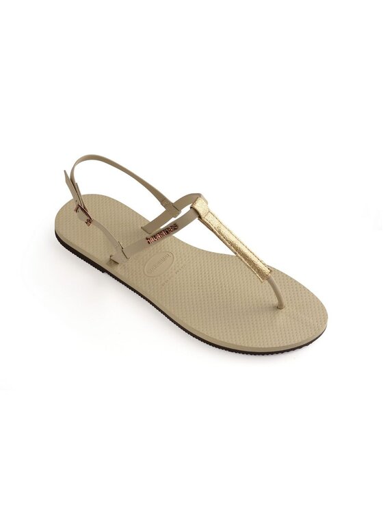 Havaianas Havaianas Σαγιονάρες HAVAIANAS Infradito Donna Hav. You rio 4146078.0154 Beige Γκρι