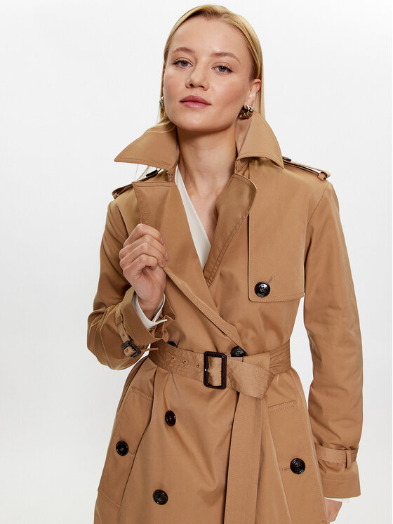 BOSS Boss Viharkabát 50489153 Bézs Regular Fit