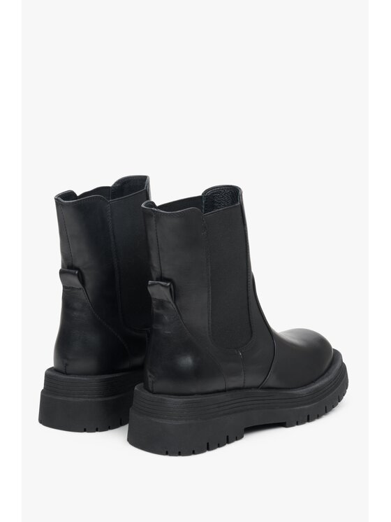 Estro Estro Μποτάκια ER00111796 Μαύρο