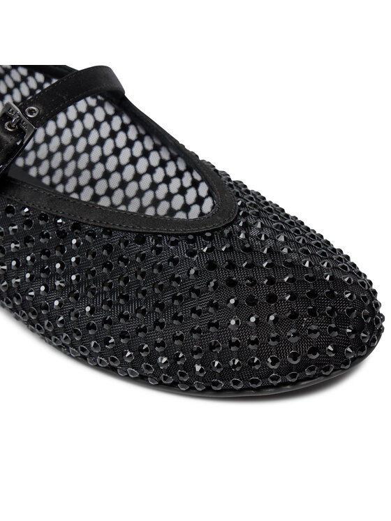 Le Silla Le Silla Ballerinas Ballerina Gilda Stocking 0189C020MTPPSAS933 Schwarz