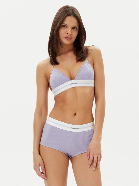 Calvin Klein Underwear Calvin Klein Underwear Biustonosz braletka LV00QF8248 Fioletowy