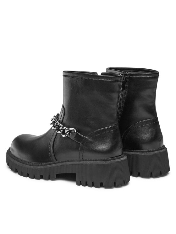 DeeZee DeeZee Botki H13073A-4 Czarny