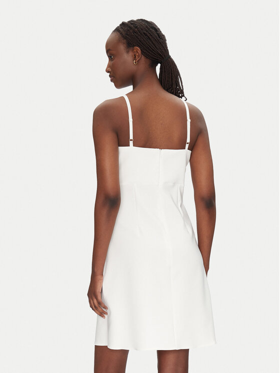 Rinascimento Rinascimento Coctailkleid CFC0124761003 Écru Regular Fit