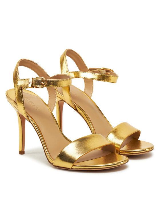 LAUREN RALPH LAUREN LAUREN RALPH LAUREN Sandały 802956289003 Złoty