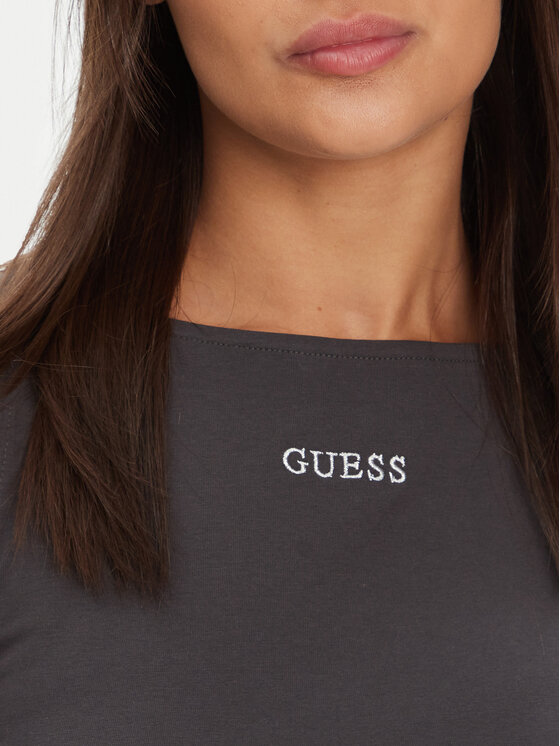 Guess Guess Топ V5YP00 J1314 Сірий Slim Fit