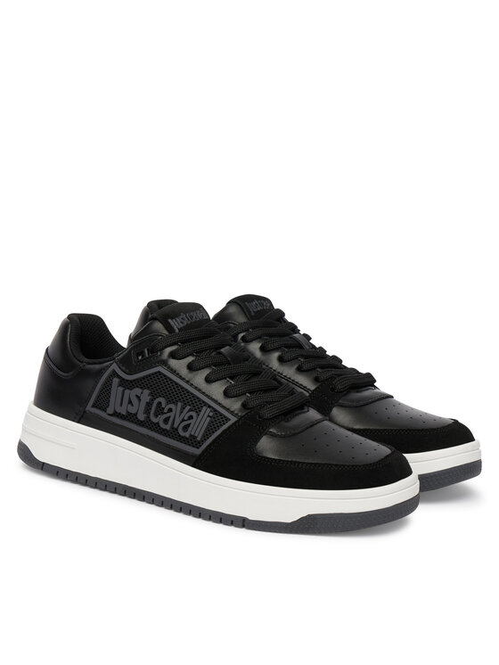 Just Cavalli Just Cavalli Sneakersy 80QA3SM1 ZPC09 Czarny