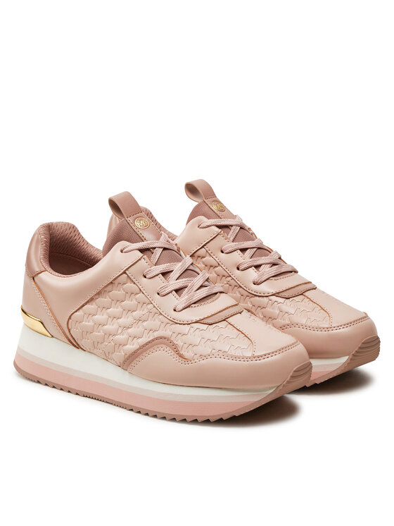 MICHAEL Michael Kors MICHAEL Michael Kors Сникърси Raina Trainer 43T4RNFSBL Розов