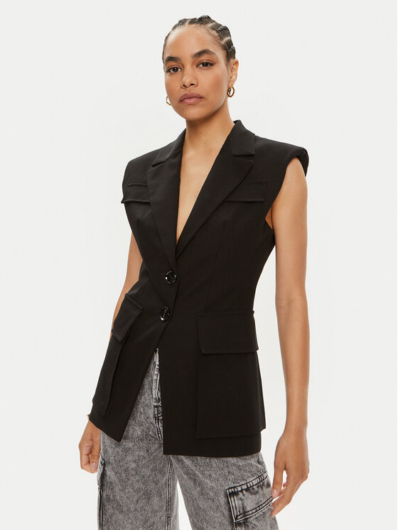 PINKO Pinko Telovnik Eumeo 103287 A1P9 Črna Reglan Fit