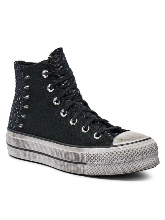 Converse Converse Kedas Chuck Taylor All Star Lift Platform Chrome A06450C Melns