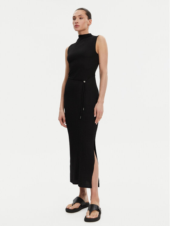 Calvin Klein Calvin Klein Ljetna haljina K20K208304 Crna Slim Fit