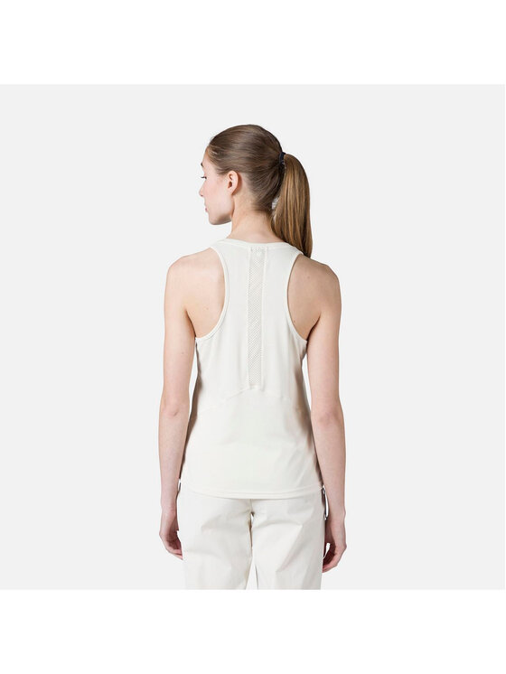 Rossignol Rossignol Top W Plain Tank Biały Regular Fit