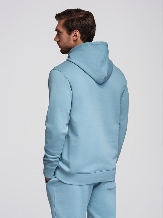 Ombre Ombre Komplet dresowy Z121 Błękitny Regular Fit