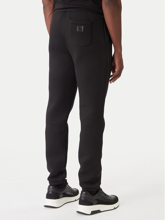 KARL LAGERFELD KARL LAGERFELD Teplákové kalhoty 705040 554907 Černá Regular Fit